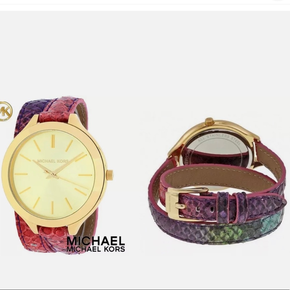 Michael Kors Double Strap Watch